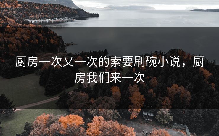 厨房一次又一次的索要刷碗小说，厨房我们来一次