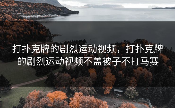 打扑克牌的剧烈运动视频，打扑克牌的剧烈运动视频不盖被子不打马赛